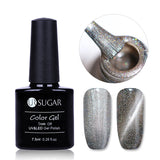 UR SUGAR Holographic Glitter Magnetic Gel Magnet Cat Eye Laser Nails Gel Polish Soak Off UV LED Varnish Nail Art Lacquer 7.5ml