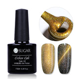 UR SUGAR Holographic Glitter Magnetic Gel Magnet Cat Eye Laser Nails Gel Polish Soak Off UV LED Varnish Nail Art Lacquer 7.5ml