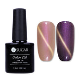 UR SUGAR Holographic Glitter Magnetic Gel Magnet Cat Eye Laser Nails Gel Polish Soak Off UV LED Varnish Nail Art Lacquer 7.5ml