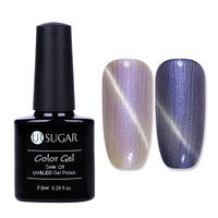 UR SUGAR Holographic Glitter Magnetic Gel Magnet Cat Eye Laser Nails Gel Polish Soak Off UV LED Varnish Nail Art Lacquer 7.5ml