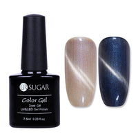 UR SUGAR Holographic Glitter Magnetic Gel Magnet Cat Eye Laser Nails Gel Polish Soak Off UV LED Varnish Nail Art Lacquer 7.5ml