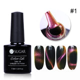 UR SUGAR Holographic Glitter Magnetic Gel Magnet Cat Eye Laser Nails Gel Polish Soak Off UV LED Varnish Nail Art Lacquer 7.5ml