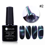 UR SUGAR Holographic Glitter Magnetic Gel Magnet Cat Eye Laser Nails Gel Polish Soak Off UV LED Varnish Nail Art Lacquer 7.5ml