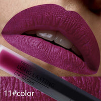 24 Color Liquid Lipstick Matte Makeup Waterproof Red Lip Long Lasting Gloss Mate Black Lip Stick Matte Liquid Lipsticks