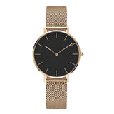 Fashion Big Brand Women Stainless Steel Strap Quartz Wrist Watch Luxury Simple Style Designed Watches Women's Clock - DYALAK SHOP