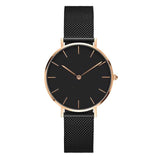 Fashion Big Brand Women Stainless Steel Strap Quartz Wrist Watch Luxury Simple Style Designed Watches Women's Clock - DYALAK SHOP