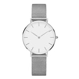 Fashion Big Brand Women Stainless Steel Strap Quartz Wrist Watch Luxury Simple Style Designed Watches Women's Clock - DYALAK SHOP