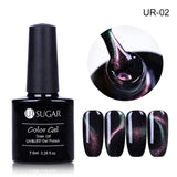 UR SUGAR Holographic Glitter Magnetic Gel Magnet Cat Eye Laser Nails Gel Polish Soak Off UV LED Varnish Nail Art Lacquer 7.5ml