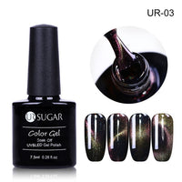 UR SUGAR Holographic Glitter Magnetic Gel Magnet Cat Eye Laser Nails Gel Polish Soak Off UV LED Varnish Nail Art Lacquer 7.5ml