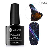 UR SUGAR Holographic Glitter Magnetic Gel Magnet Cat Eye Laser Nails Gel Polish Soak Off UV LED Varnish Nail Art Lacquer 7.5ml