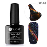 UR SUGAR Holographic Glitter Magnetic Gel Magnet Cat Eye Laser Nails Gel Polish Soak Off UV LED Varnish Nail Art Lacquer 7.5ml