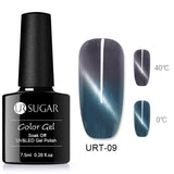 UR SUGAR Holographic Glitter Magnetic Gel Magnet Cat Eye Laser Nails Gel Polish Soak Off UV LED Varnish Nail Art Lacquer 7.5ml