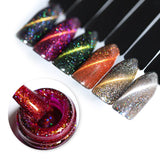 UR SUGAR Holographic Glitter Magnetic Gel Magnet Cat Eye Laser Nails Gel Polish Soak Off UV LED Varnish Nail Art Lacquer 7.5ml