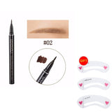 1pc Eye Brow Pencil Tattoo Pen Eye Liner Long Lasting Waterproof Eyebrow Pen Natural Easy To Wear Makeup Tool TSLM2