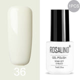 ROSALIND Gel Nail Polish Hybrid Varnishes Nail Polish Vernis Semi Permanent UV Color All For Manicured Gel Lak Top Base Primer