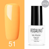 ROSALIND Gel Nail Polish Hybrid Varnishes Nail Polish Vernis Semi Permanent UV Color All For Manicured Gel Lak Top Base Primer