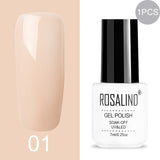 ROSALIND Gel Nail Polish Hybrid Varnishes Nail Polish Vernis Semi Permanent UV Color All For Manicured Gel Lak Top Base Primer