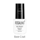 ROSALIND Gel Nail Polish Hybrid Varnishes Nail Polish Vernis Semi Permanent UV Color All For Manicured Gel Lak Top Base Primer