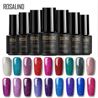 ROSALIND Gel Nail Polish All For Manicure Set 7ML Semi Permanent Vernis UV Top Coat Poly Gel Varnish Hybrid Gel Nail Polish