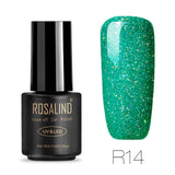 ROSALIND Gel Nail Polish All For Manicure Set 7ML Semi Permanent Vernis UV Top Coat Poly Gel Varnish Hybrid Gel Nail Polish