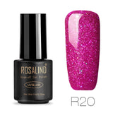 ROSALIND Gel Nail Polish All For Manicure Set 7ML Semi Permanent Vernis UV Top Coat Poly Gel Varnish Hybrid Gel Nail Polish