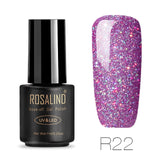 ROSALIND Gel Nail Polish All For Manicure Set 7ML Semi Permanent Vernis UV Top Coat Poly Gel Varnish Hybrid Gel Nail Polish