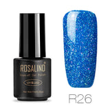 ROSALIND Gel Nail Polish All For Manicure Set 7ML Semi Permanent Vernis UV Top Coat Poly Gel Varnish Hybrid Gel Nail Polish