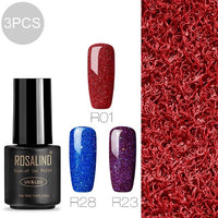 ROSALIND Gel Nail Polish All For Manicure Set 7ML Semi Permanent Vernis UV Top Coat Poly Gel Varnish Hybrid Gel Nail Polish